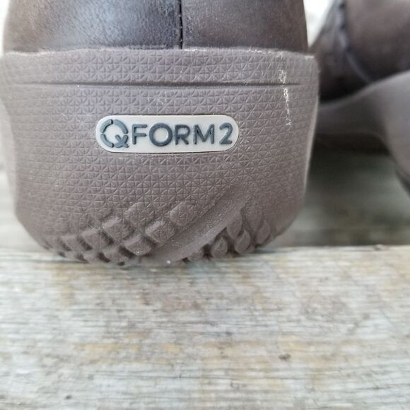 Merrell Encore Bracken Brown Leather Braided Slide Q2 Slip On Shoes Woman's 10 - Picture 9 of 10